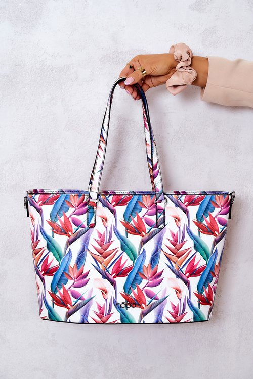 Classic Big Bag NOBO M1330-CM00 Multi-White
