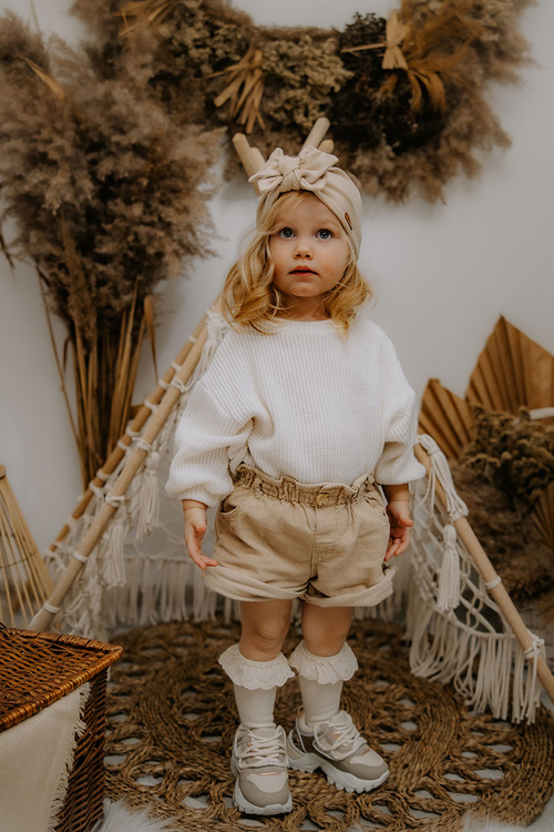 Children's Sport Shoes Sneakers Beige Rommie