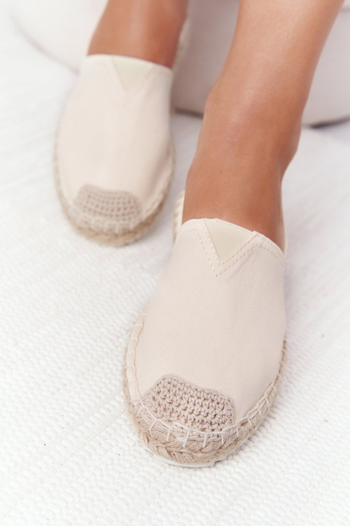 Espadrilles On A Braided Sole Big Star HH274501 Beige