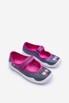 Children's Ballet Slippers Shiny Befado 114X422 Navy-Pink