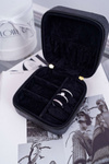 Small Jewelry Box Casket NOBO Black NBOX-I08-C020
