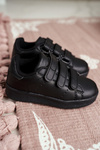 Children's Velcro Sports Shoes Black Fifi