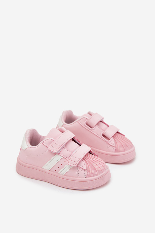 Children's Sports Shoes Sneakers Made of Eco Leather Pink Renel