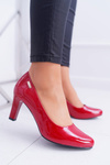 Women's Sergio Leone Red Lacquered Orsola pumps