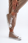 Women's Classic High Sneakers Beige Remos