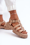 Beige Women's Roman Sandals Rosarose