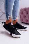 Women's Cross Jeans Sneakers Black DD2R4060