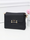 Black Women's Handbag NOBO Letter Bag NBAG-F0330-C020
