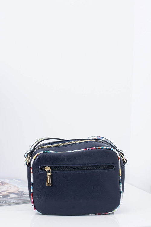 Ladies Quilted Handbag Navy Blue Purse