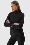 4f Polar Black With Stand-Up Collar Regular Women's 4FSS23TFLEF049