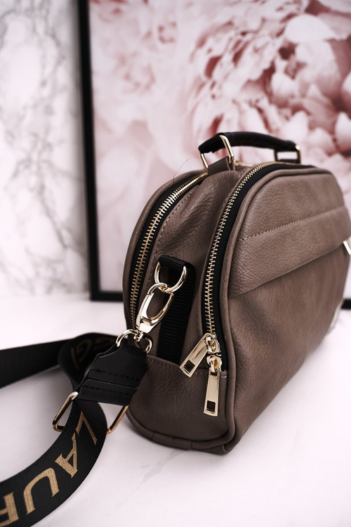 Messenger Bag Trunk Purse LAURA BIAGGI Beige