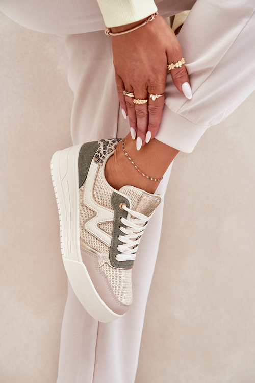 Women's Sports Shoes On Platform Panther Green Lorori