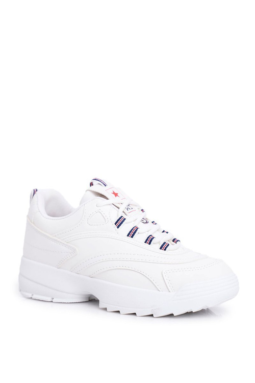Damskie Sportowe Buty Sneakersy Białe Boston