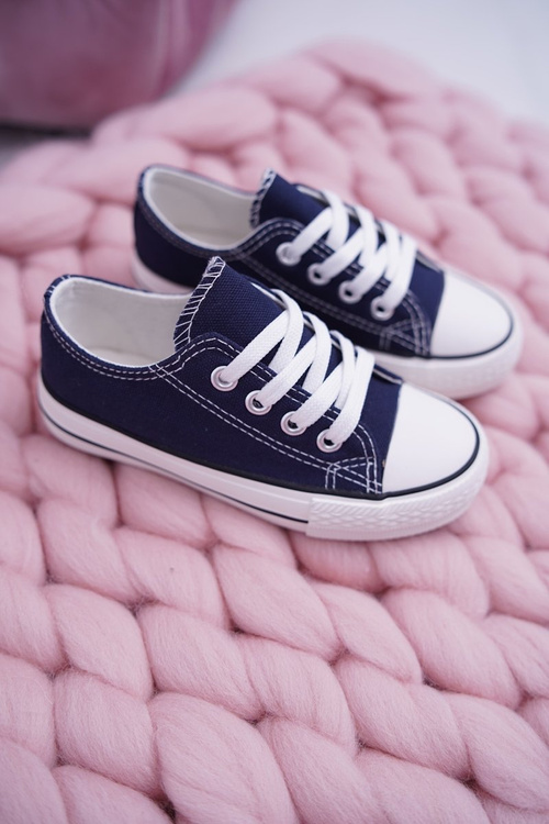 Kids' Classic Sneakers Navy Blue Filemon