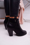 Women's Stiletto Boots Black Memfis