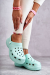 Women's Foam Slippers Crocs Mint Coline