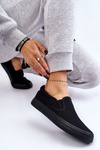 Women's Sneakers Slip-On Big Star LL274392 Black