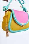 Shoulder Bag NOBO NBAG-P5000-C002 Yellow-Pink