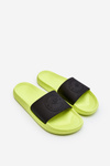 Men's Slippers 4F 4FSS23FFLIM075-72S Lime-Black
