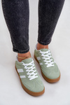 Women's Low Sneakers Green Ennorwen