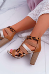 Women's Elegant Zipper Stiletto Sandals Rahel