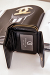 Women's Wallet Made Of Eco Leather Black Congaia