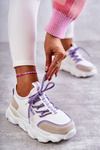 Women's Sneakers Memory Foam System Big Star KK274029 White