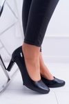 Women's pumps Sergio Leone black matte Orsola