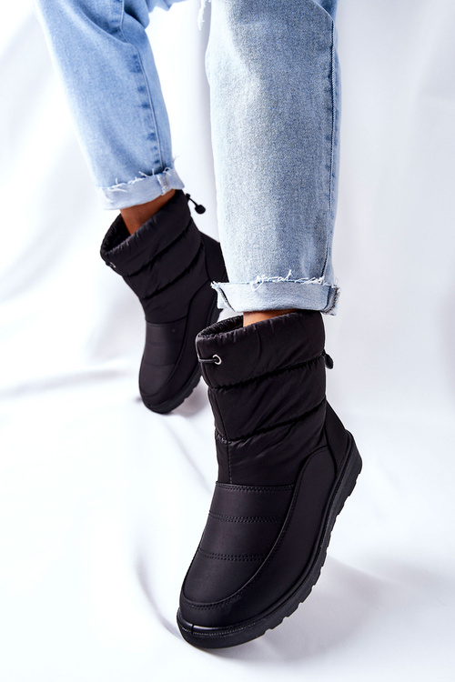 High Boots Slip-on Snowboots Black Cathy