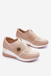 Women's Slip-on Sports Shoes Beige Jonas