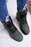 Women's Booties Trappers Big Star Green EE274031