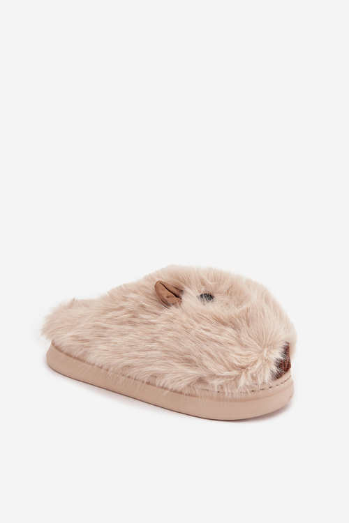 Women's Fur Caps Capybara Light Beige Pravelle