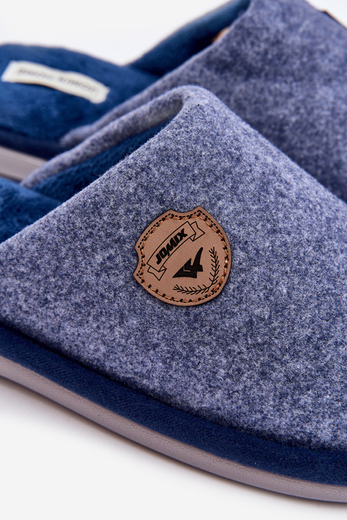 Men's Classic Blue Slippers Makis