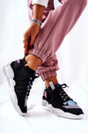 Women's Sports Shoes Sneakers Black Bubble Tea
