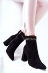 Leather High Boots Laura Messi Black 2203