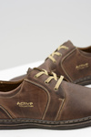 Brown Leather Men's Marko Half Boots