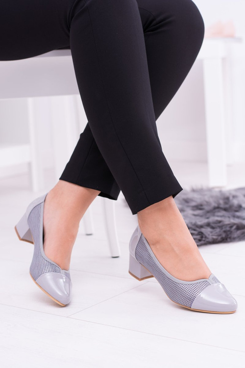 Women's Sergio Leone Grey Hermida pumps