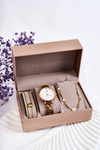 GG Luxe Gold Watch And Jewelry Set