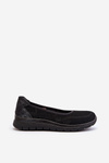 Platform Ballet Flats and Wedges Black Aviaba