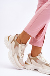 Women's Comfortable Sports Shoes Beige Alen