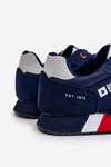 Buty Sportowe Męskie Memory Foam System Granatowe Big Star LL174159