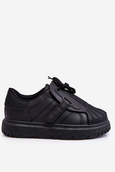 Sportowe Buty Damskie Modne Czarne Genesis