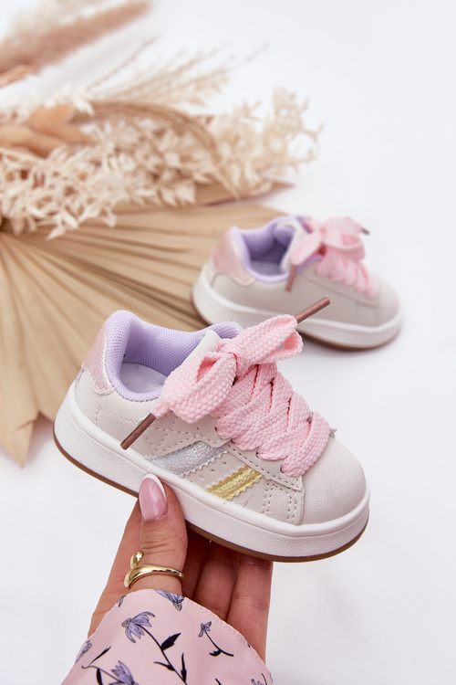 Dziecięce Buty Sportowe Sneakersy Rzep Multikolor Celyna