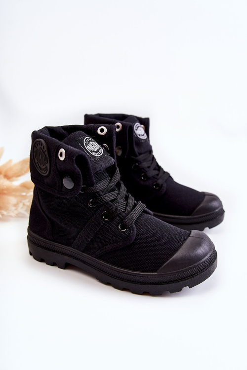 Children's High-top Sneakers Black Tobby
