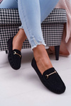 Women's Black Suede Sonnero Moccasins