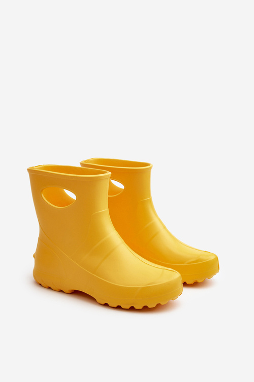 Women's Waterproof Wellies LEMINGO GARDEN 752 Yellow