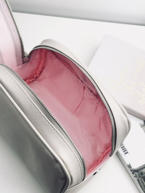 NOBO Beige Cosmetic Bag