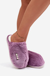 Furry Women's Slippers Purple Belinna