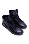 Men's Leather Tennis Bednarek Black Edys