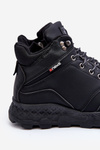 Men's Insulated Black Trekking Boots Daviana
